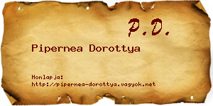 Pipernea Dorottya névjegykártya